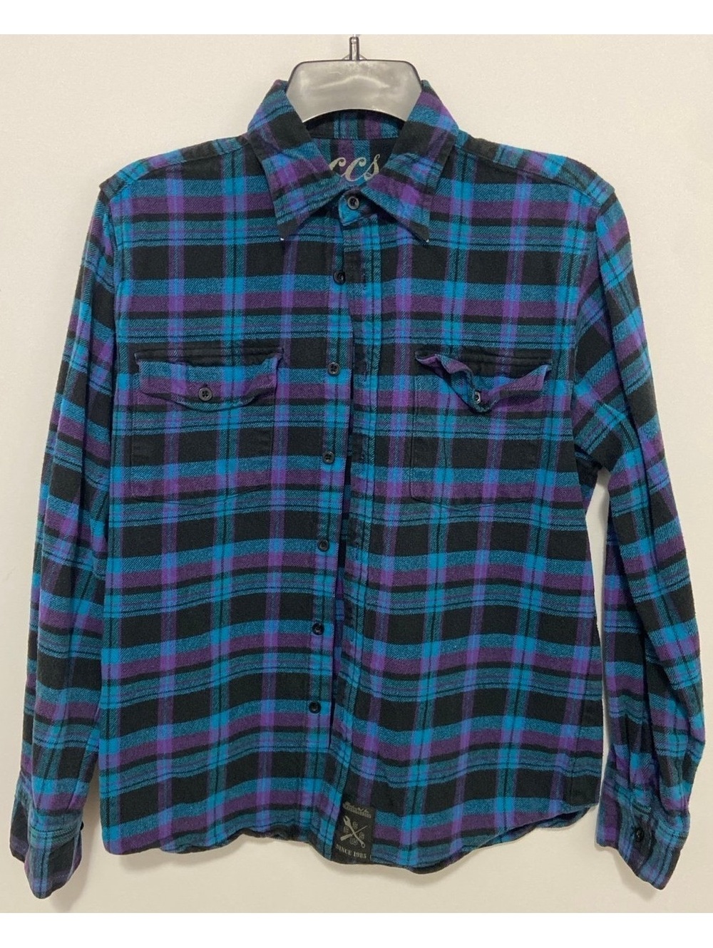 Vintage CCS Skateboarding button down shirt - S